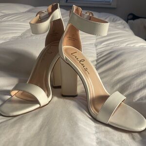 Lulus wedding shoes